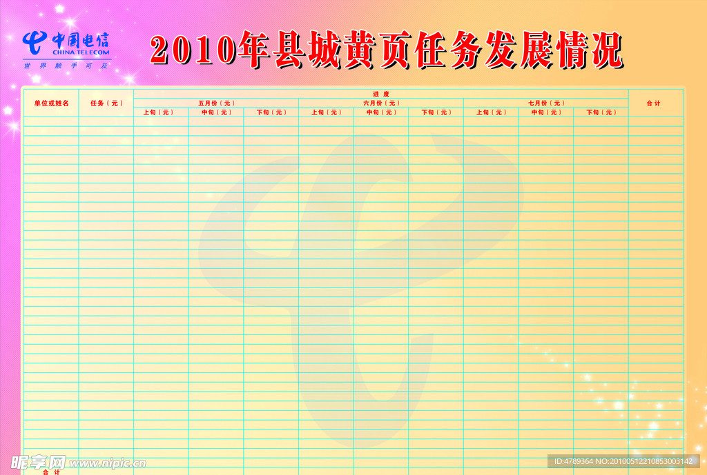任务发展