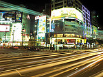 台湾风景街头夜景