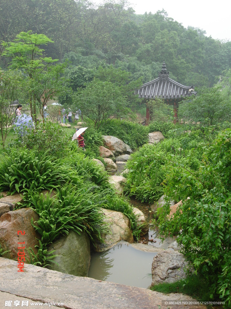 流水古亭