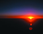海上日出