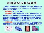 我国法定传染病种类
