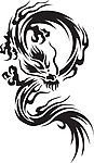 中国传统文化矢量龙