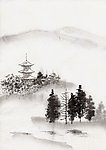 水墨风景