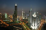 上海 陆家嘴金融贸易区 夜景