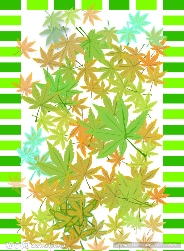 秋叶背景