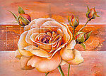 花卉油画 （ 50厘米 X 70厘米 ）