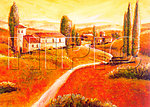 风景油画 （ 50厘米 X 70厘米 ）