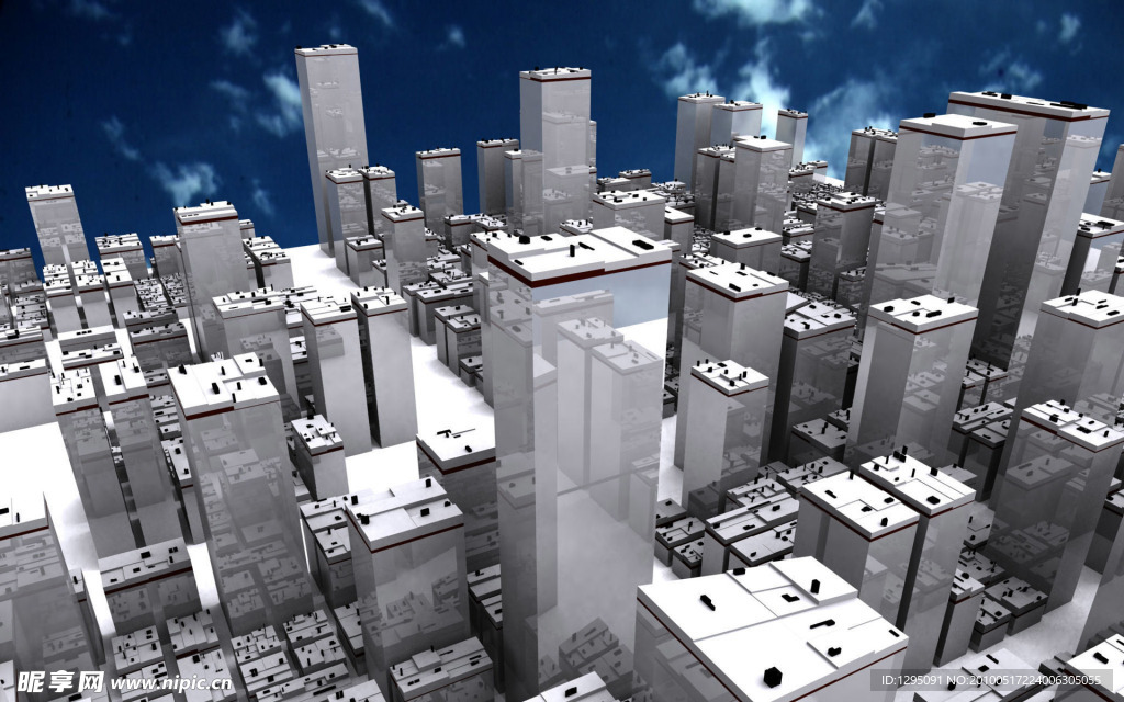 3D设计 高楼大厦