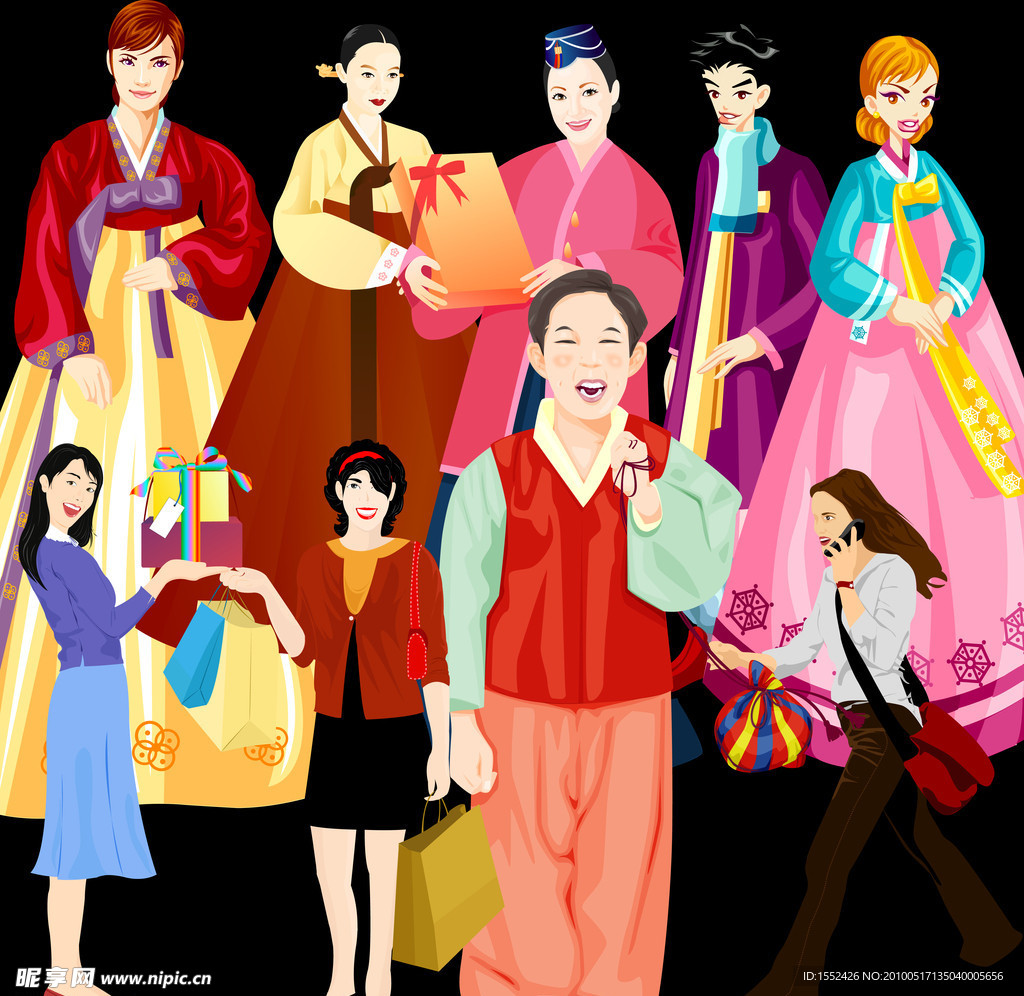 卡通人物集