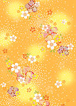 日本风格背景图 清新浪漫花纹