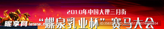 2010年蝶泉乳业杯赛马大会 三月街民族节