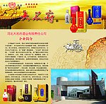 酒类海报彩页