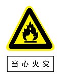 当心火灾