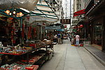 香港摩啰街街景