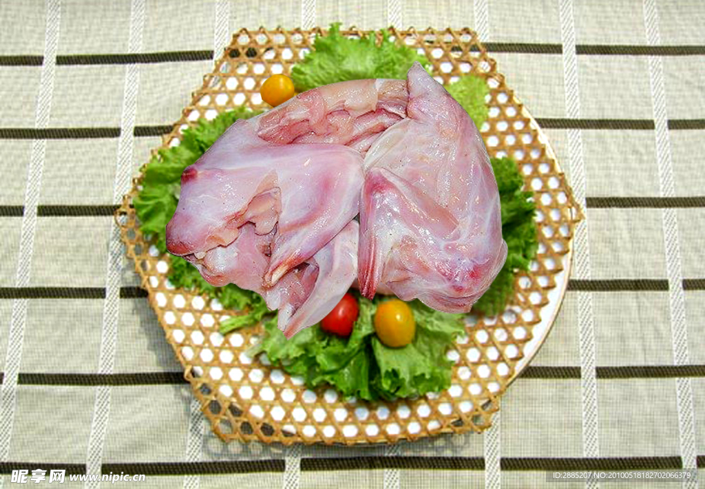 冻兔肉