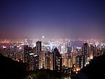 夜里的香港