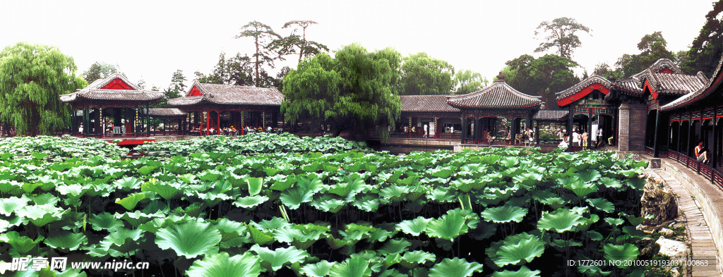 颐和园 后山幽景