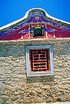 民间古建屋脊蝠纹