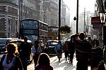 英国 伦敦 早晨的街景