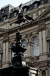 英国 伦敦 街头建筑和雕塑