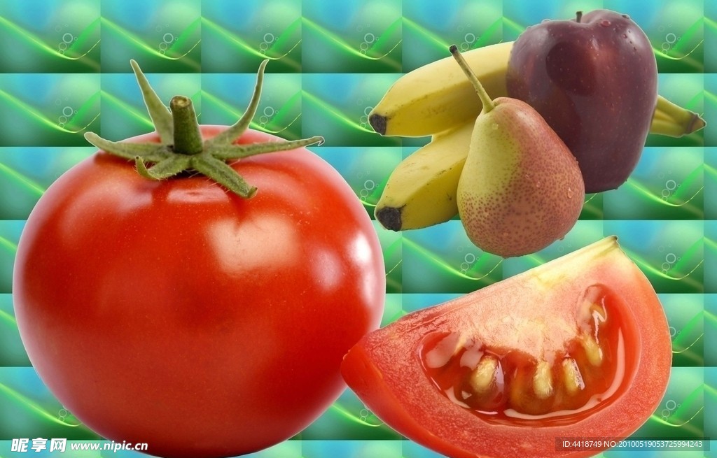 蕃茄水果组合