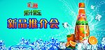 汇源 背景布 水 冰背景 果汁 果乐