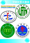 学院校徽矢量图