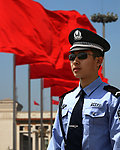 天安门巡警