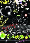 点缀花纹