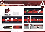 龙士骄服饰品牌VI设计