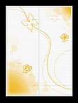 蝴蝶花纹 移门