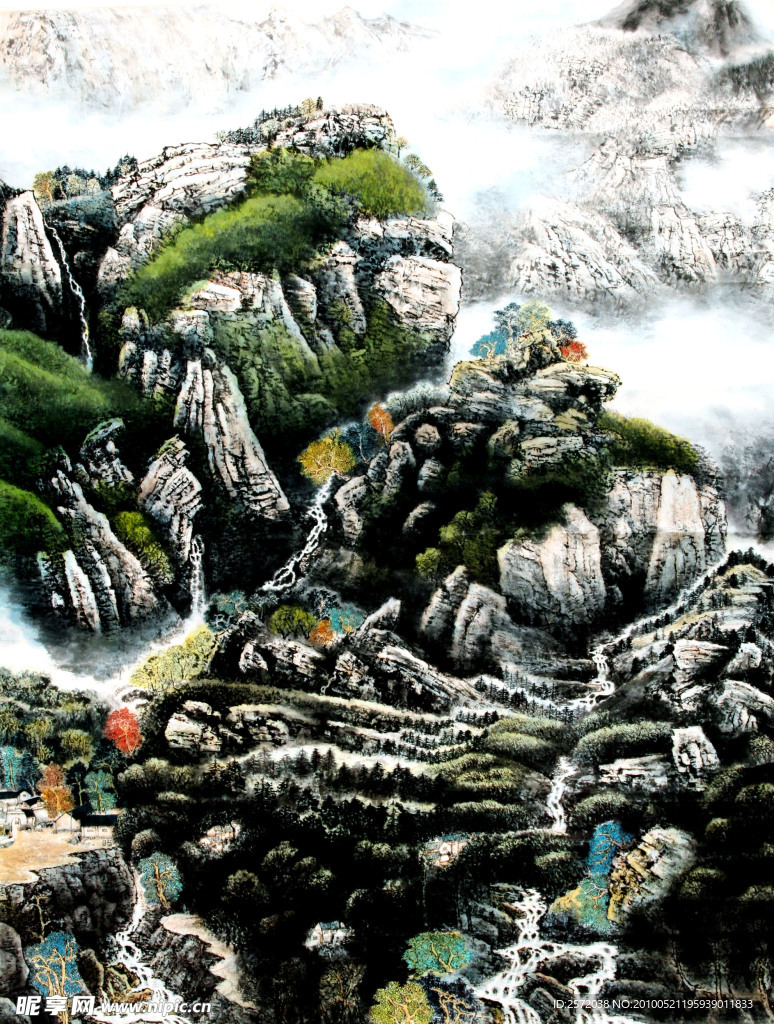 青山泉涌