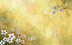 兰花 树枝 花瓣 花朵 梦幻 植物 黄色