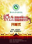 商贸文化节开幕式海报