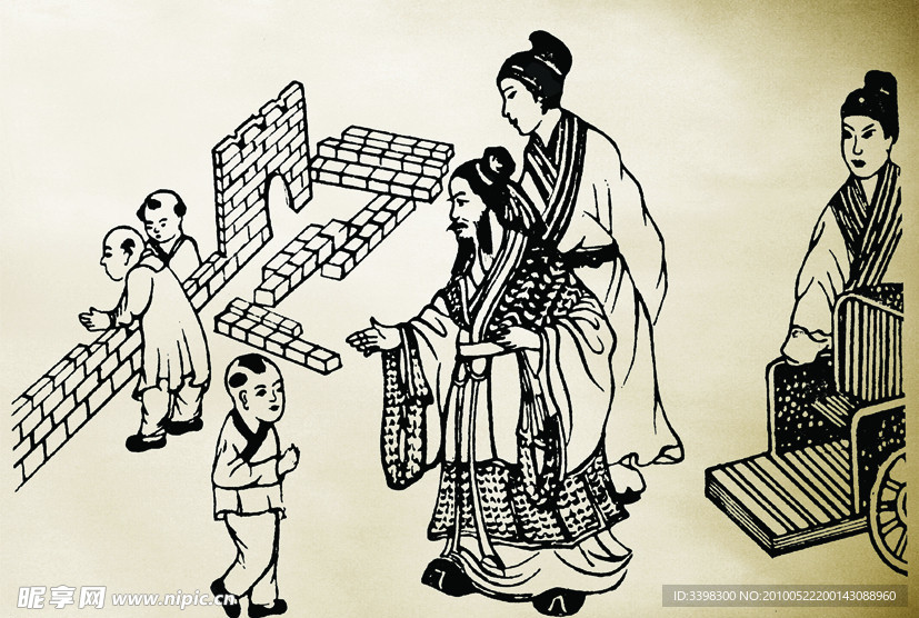 孔子问答PSD