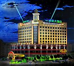 宁德美仑大酒店夜景动画效果图