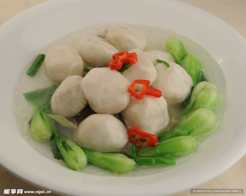 白菜蟹粉圆