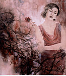 执叶美女