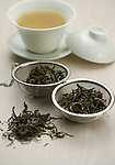 中式茶碗 茶叶 滤网