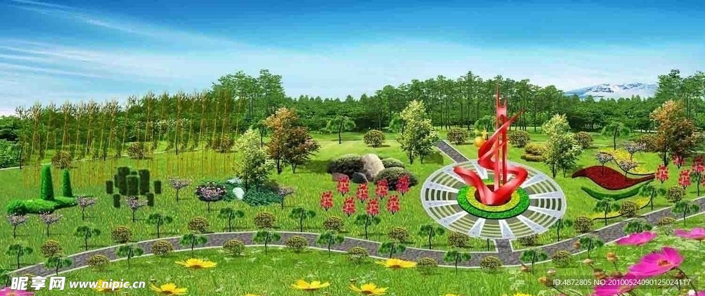绿化效果图
