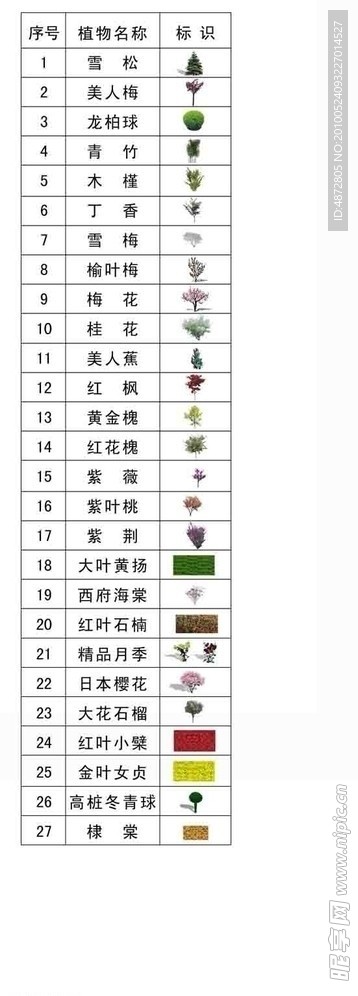 植物素材