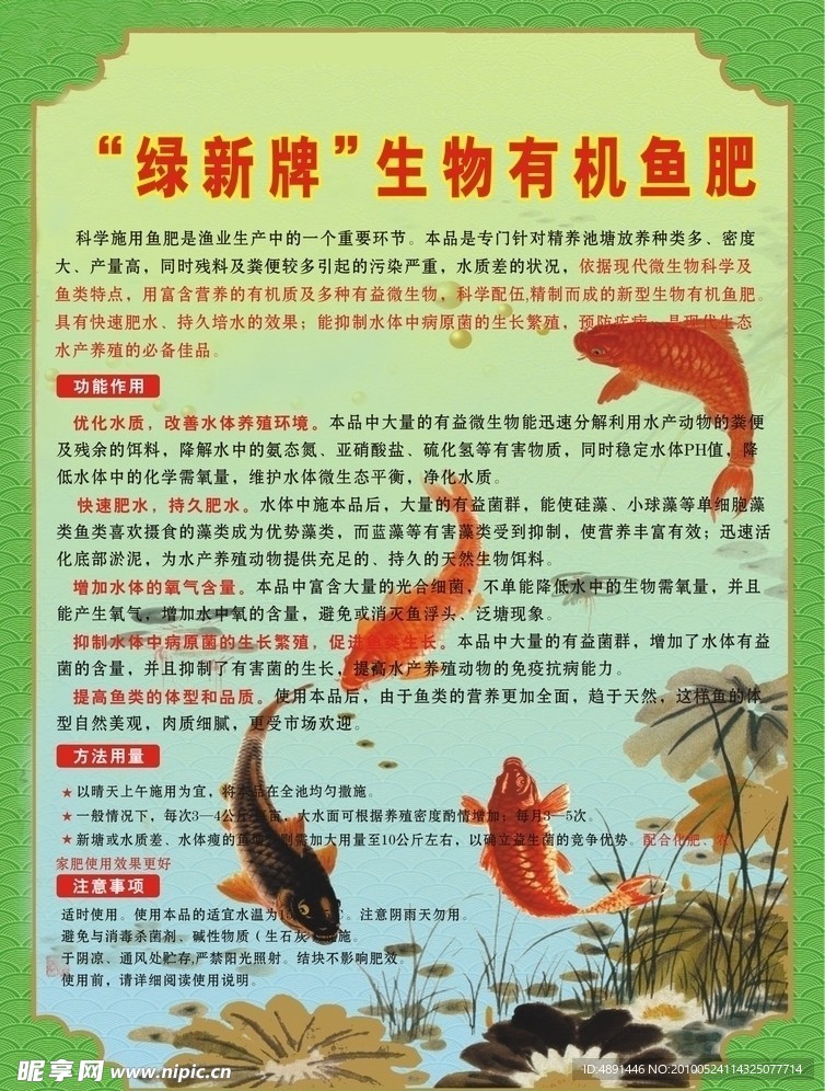 鱼肥彩页