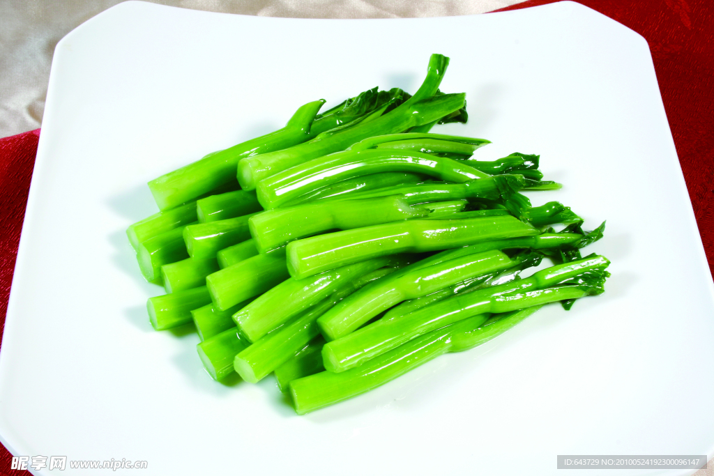 盐水菜心