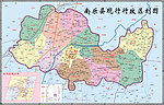 南乐县现行政区图