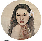 戴花女郎