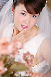 白色婚纱