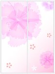 粉红花