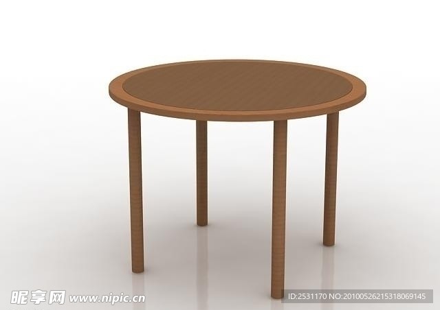 桌子的模型