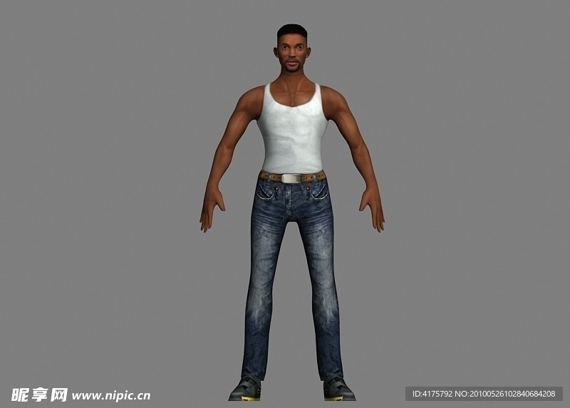 威尔史密斯3dmax模型