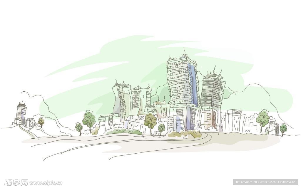 城市风景